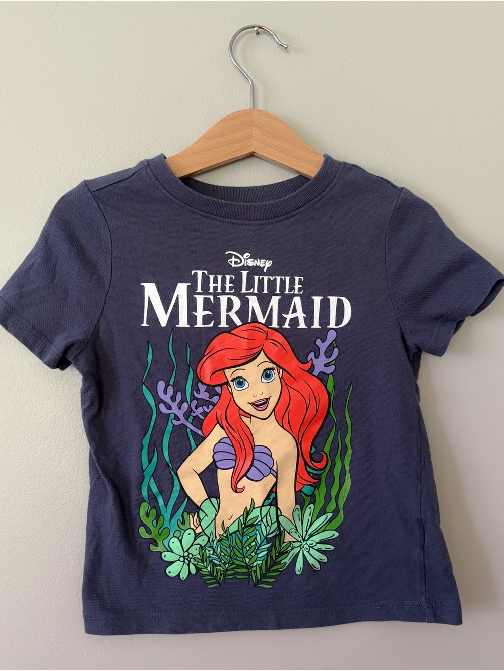 Old Navy Navy The Little Mermaid Ariel Graphic Tee